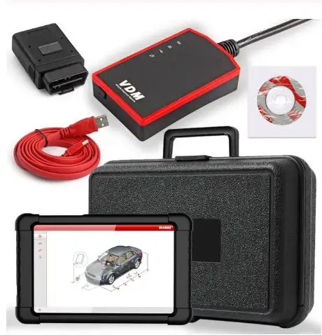 Автомобильный сканер UCANDAS VDM WIFI OBD2 V4.5 полная система автомобильный