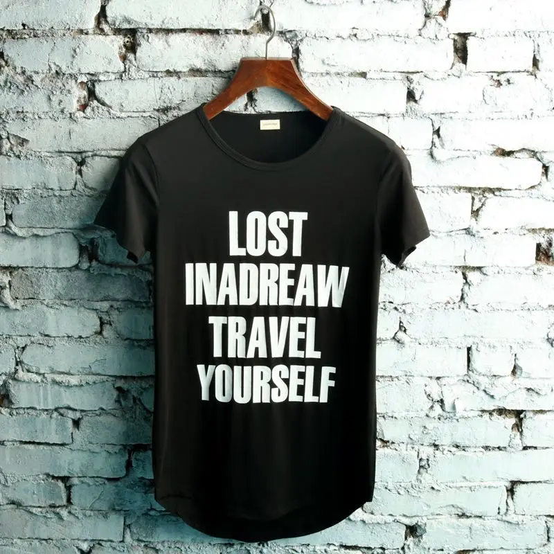 Batwing sleeve loose plus size male short-sleeve T-shirt personality non-mainstream male batwing shirt Batwing sleeve loose plus size male short-sleeve T-shirt personality non-mainstream male batwing shirt