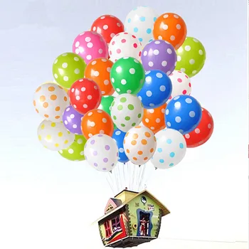 

10pcs 20pcs 30pcs 40pcs 50pcs 12inch Dot Latex Balloons Wave point Balloon Helium Globos Birthday Party Wedding Decorations