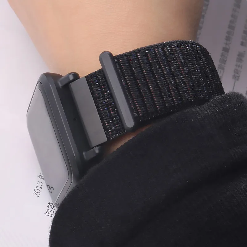 Нейлоновая петля тканевой ремешок для Xiaomi Amazfit Bip ремешок для наручных часов для Huami Amazfit Bip BIT PACE Lite Youth умные часы-браслет
