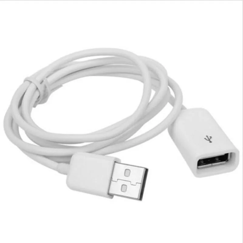 USB الذكور إلى الإناث تمديد مهايئ شاحن الحبل موسع كابل شحن ل iphone سامسونج XiaoMi هواوي LG الهواتف PC كمبيوتر محمول