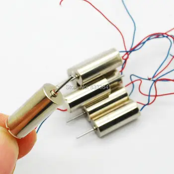 

Free shipping 20pcs 7x16mm 716 Strong magnetic DC Coreless Motor 4.2V 60000rpm High speed for Toy motor Accessories