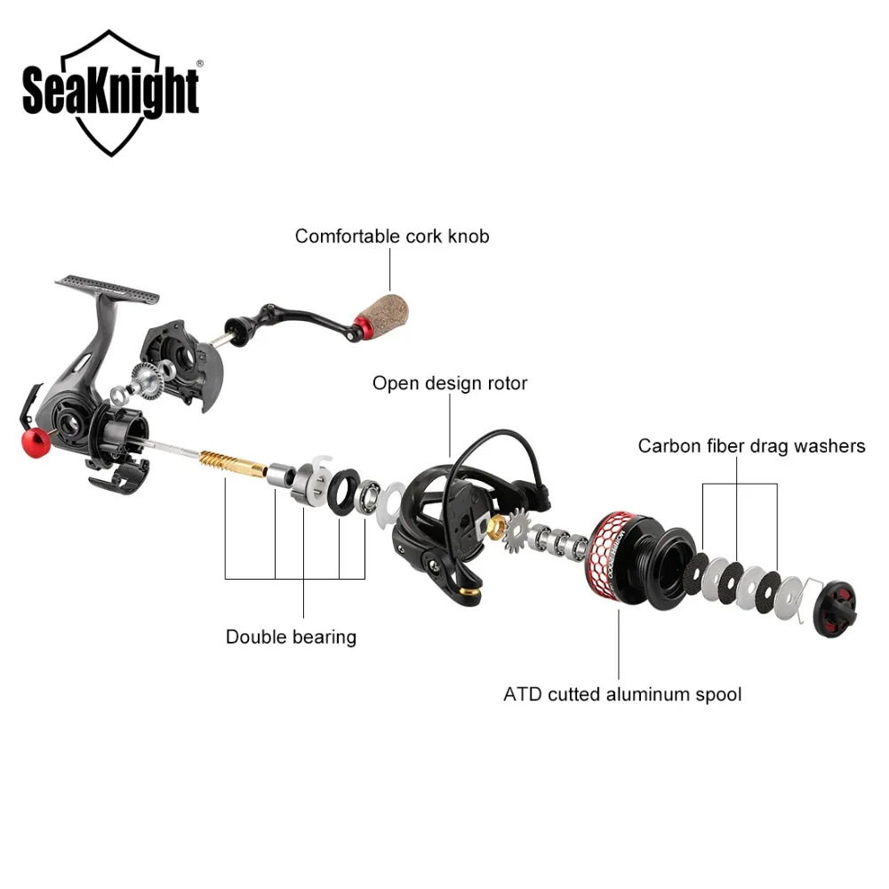 SeaKnight Spinning Fishing Reel MORPH 2000 3000 11BB ATD - Main Image