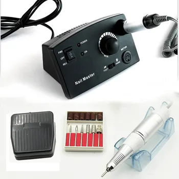 

JEWHITENY 35000RPM 15W Nail Drill Electric Machine Manicure Cutter Accessory Machine Kits For Pedicure Manicure File Nail tools