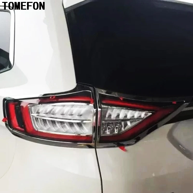 

For Ford Edge 2015 ABS Chrome Auto Rear Back Light Lamp Cover Trim Taillight Frame Protector Car Styling 4PCS/SET
