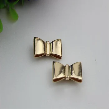 

10pcs/lot luggage bag hardware accessories diy metal bowknot decorated buckle shoe buckle adornment bag hardware accessories