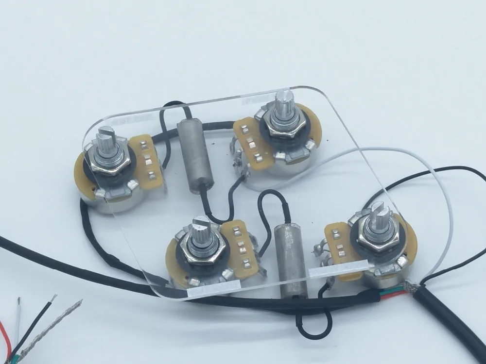 LP Electric Guitar Passive Pickup Wiring Harness ( 4x CTS 500K Pots ...