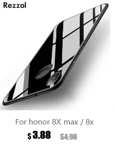 Чехол для huawei honor 8X max, роскошный металлический бампер, жесткая прозрачная задняя крышка из закаленного стекла для huawei honor 8X, Fundas Coque