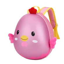3D Водонепроницаемый EVA мультфильм яичная скорлупа цыпленок шаблон рюкзак детский сад основной милый мультфильм детские школьные сумки