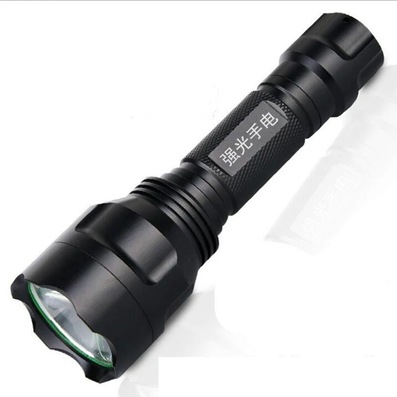 Lanternas e Lanternas lanterna tática portátil da liga Distância de Iluminação : 200-500 m