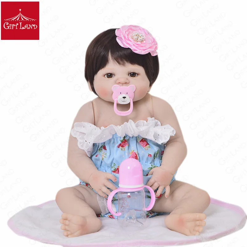 

Reborn Baby Doll Full Silicone Victoria Boneca Newborn Princess Bebe Reborn Corpo De Silicone Inteiro Realista Fashion Doll New