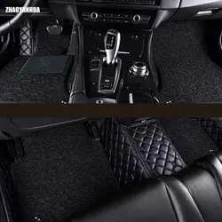 Zhaoyanhua custom fit автомобильные коврики для Peugeot 207 2008 301 307 308sw 3008 408 4008 508 RCZ Тюнинг автомобилей ковровое покрытие лайнер