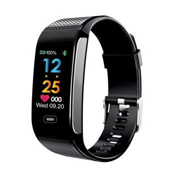 

0.96" Colorful Display Smart Wristband Blood Pressure Dynamic Heart Rate Sleep Monitoring with Bluetooth Sport Fitness Wristband