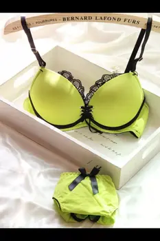 

latest popular simple smooth comfortable lingerie suits women lace bra sexy underwear bra sets wholesale free shipping