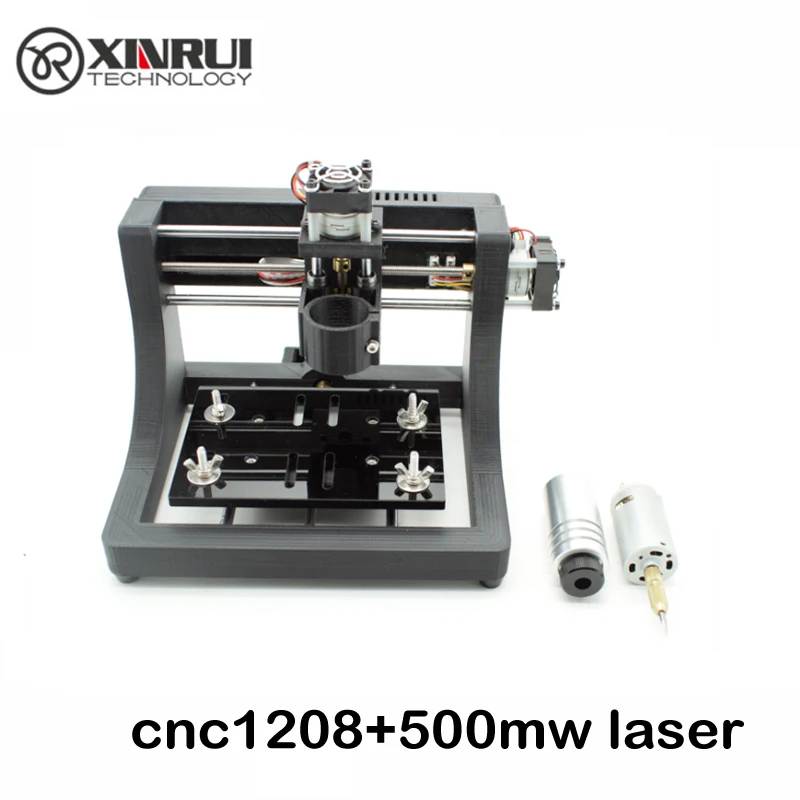 

JEDI CNC1208 500mw laser cnc Machine ,super mini hobby pcb milling Wood Router for learning & study best toy Assembled