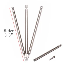 3 шт. часы Ссылка булавки удар для ремешок браслет инструмент для ремонта часов комплект из нержавеющей стали