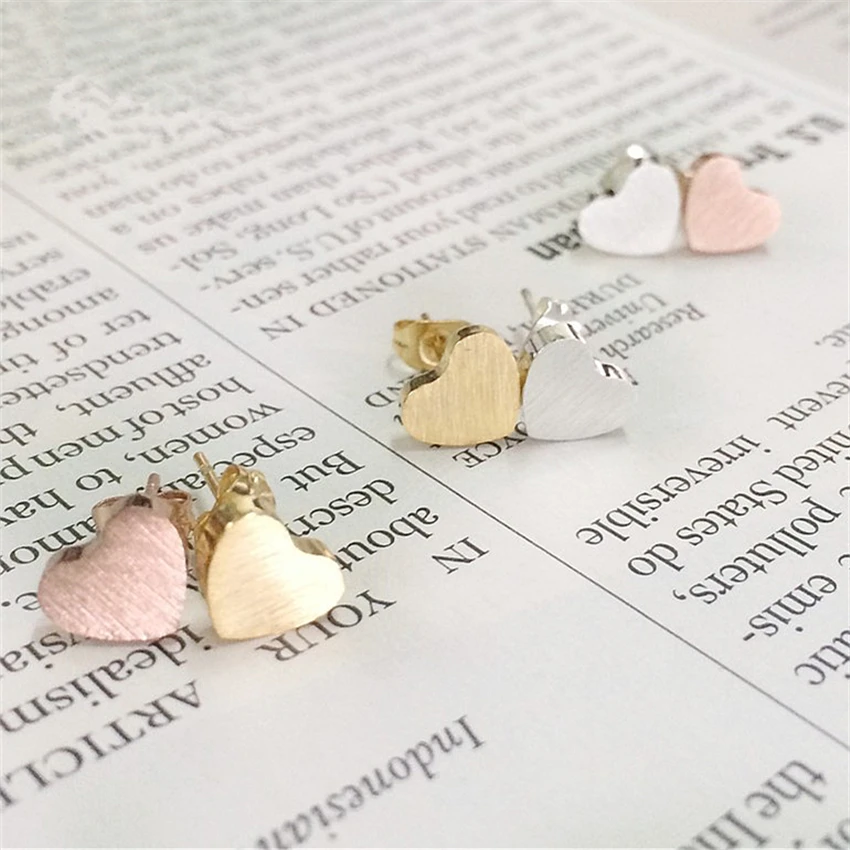Женские и мужские серьги гвоздики из нержавеющей стали|stud pendientes|ear studsearing women |