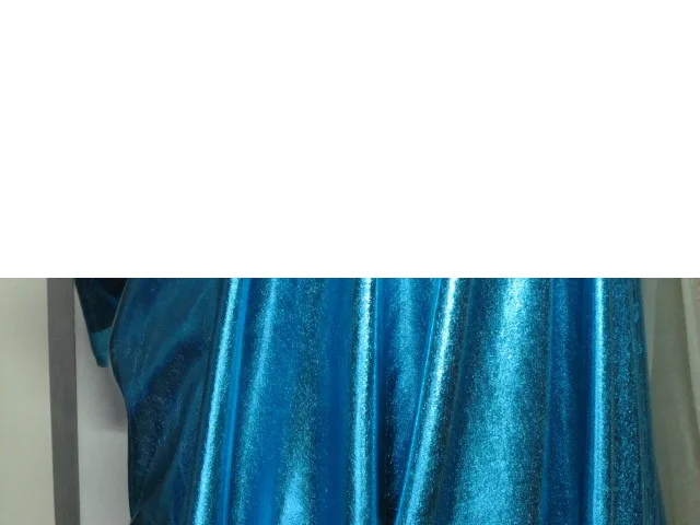 Плотная сценическая ткань, четыре Стрейчевые ткани из золотой фольги(спандекс), ткань для свадебного танца, сцена, посвященная diy, косплей, одежда, ткань металлик - Цвет: sky blue
