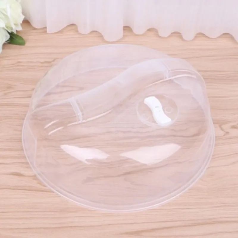 Безопасное пластиковое блюдо для микроволновой печи, прозрачная крышка для парового отверстия