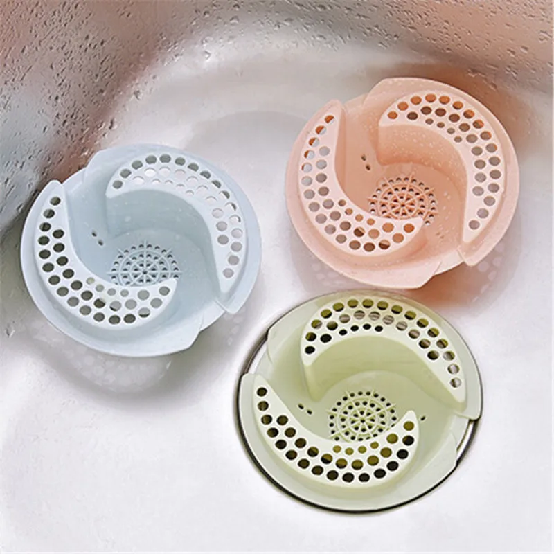 Plastic Kitchen Sink Strainers Filter Bathroom Sewer Drain Floor Hair