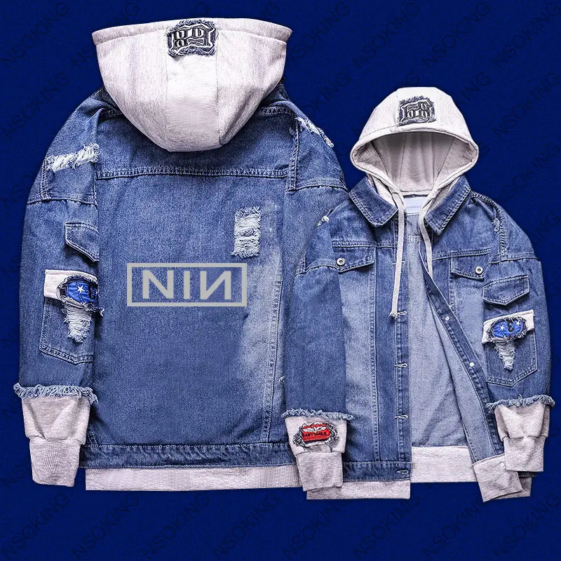 New Avengers Endgame Jeans Coat Avengers 4 Infinity War-Part II Men Quantum suit hoodie Women reflect light Fashion Jacket