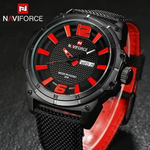 2016 Nouveau NAVIFORCE Hommes Montres De Luxe Quartz Heure Date Horloge Montre de Sport Militaire de L’armée Montre-Bracelet Relogio Livraison pour Régulateur