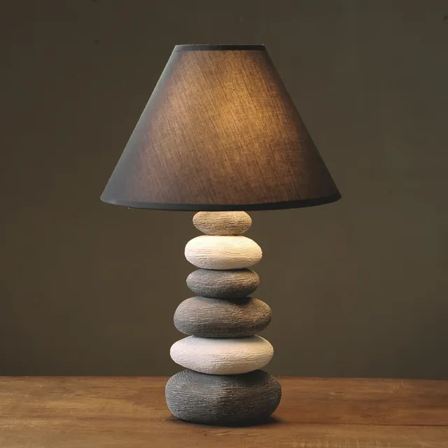 The ceramic lamp bedroom bedside creative simple modern fashion lovely