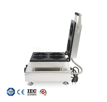 

waffle machine heart shape electric oven stainless muffin maker Heart shaped automatic non stick waffler maker
