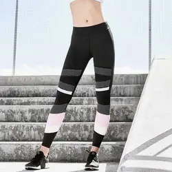 Модные женские туфли упражнения Legging пикантные Брюки для девочек точка леггинсы Для женщин осень тренировки зауженные книзу брюки Высокая