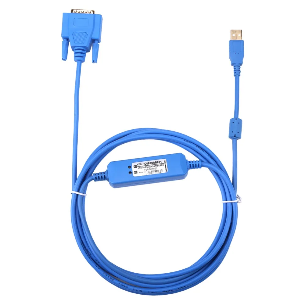 

1PCS 3 Meter IC690USB901 USB to RS422 Adapter Programming Cable for GE90-30/GE90-70 Series PLC