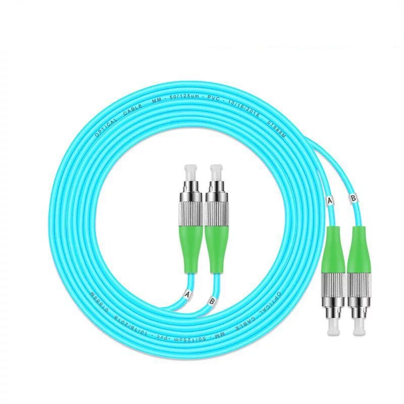 

5pcs/lot OM3 FC/APC-FC/APC Multi-Mode OM3 Fiber Cable Multimode Duplex Fiber Optical Jumper Patch Cord 3M 5M 10M 15M