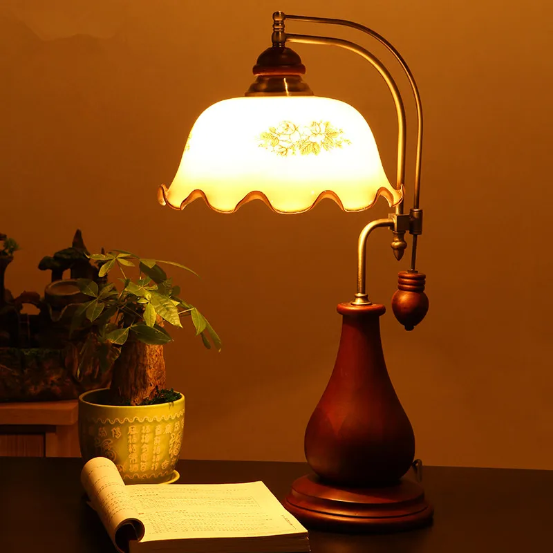 

Art Decor Table Lamp E27 Holder dimmable LED Desk Lamps,Bedside Home Lighting Fixtures