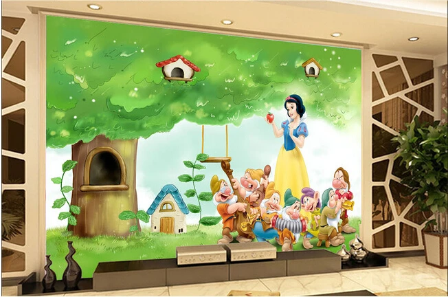 

Custom papel DE parede infantil princess for the sitting room TV children room wall vinyl papel DE parede