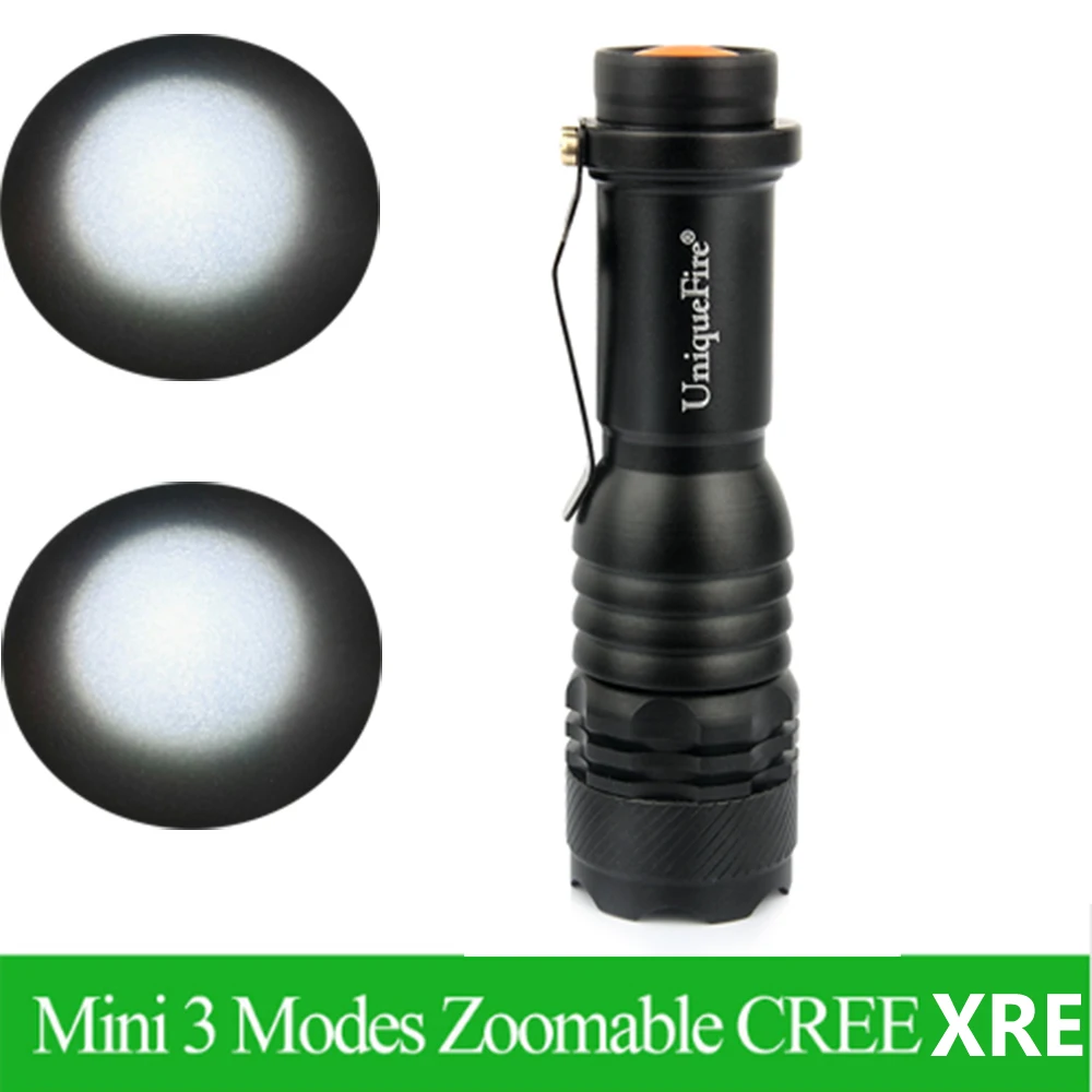 

2017 Newest Waterproof XRE LED Flashlight High Power Mini Spot Lamp 3 Models Zoomable Camping Equipment Torch Flash Light