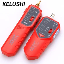 KELUSHI NF-168 Cable tester tracer fault locator 8P4C 8P8C UTP/STP RJ45 RJ11 BNC with anti-interference ability 1PCS/LOT