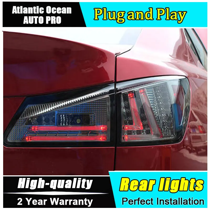 Car Styling for Lexus IS250 LED Taillights 2006-2012 for IS300 Tail Lamp Rear Lamp Fog Light DRL+Brake+Park+Signal lights led Car Styling for Lexus IS250 LED Taillights 2006-2012 for IS300 Tail Lamp Rear Lamp Fog Light DRL+Brake+Park+Signal lights led