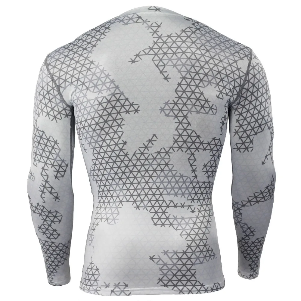 White Grid Men's Running Sets (4)