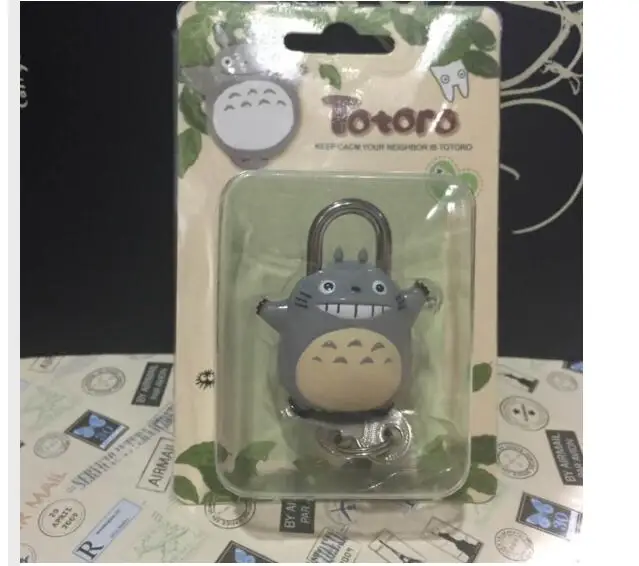 

Lovely Totoro Padlock Mini Cartoon Stylet Lock for Luggage Handbag Suitcase Drawer Cabinet