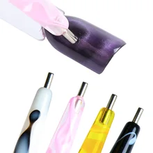 Manicure Tools 4 Cat Eye Magnet Pens Single Head Lightweight Plastic 3d Magic Cat Eye Gel Special Magnet Bar