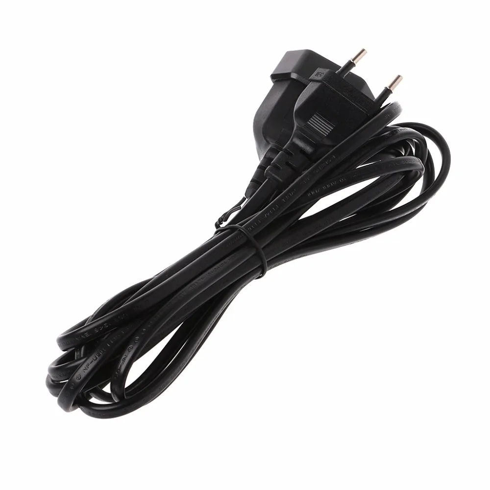 

New European EU 2 Prong VDE Male to Female Power Extension Cable For PC PDU UPS 300MM Drop Shipping Support