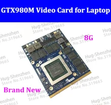 GTX980M GTX 980M 8GB MXM SLI N16E-GX-A1 Graphics Video Card for for DELL HP MSI Laptop/ notebook send by DHL