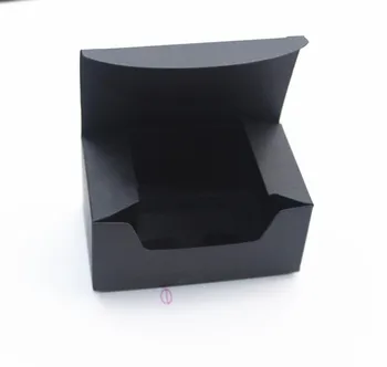 

black kraft paper craft gift Box Handmade Soap Boxes 9.3*5.7*4cm 200piece\lot