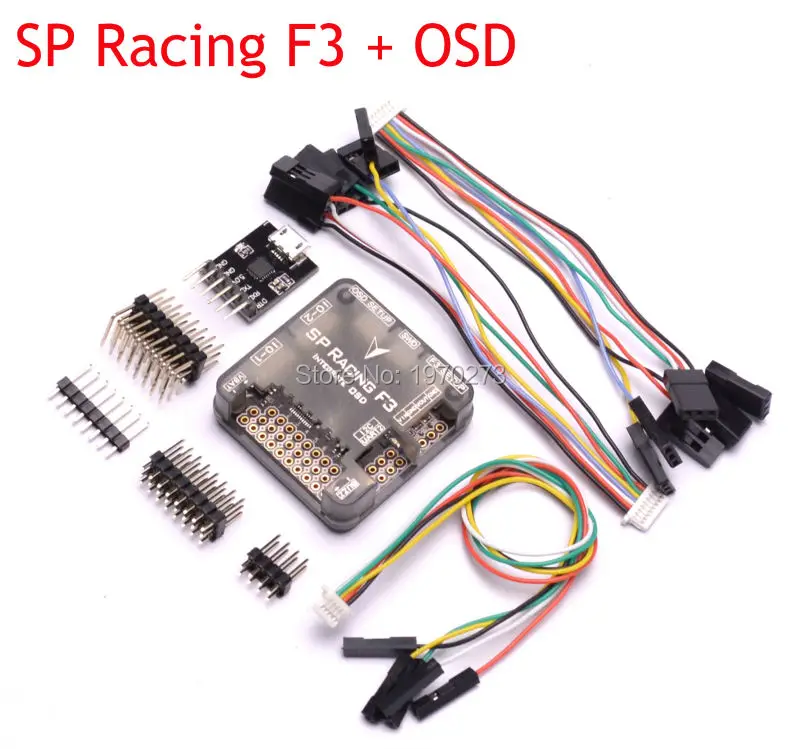 

Acro / Deluxe Version PRO SP Racing F3 Flight Controller Integrate OSD w/ Protective Case For DIY FPV Quadcopter RC 250