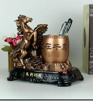 

8" Souvenir craft horses Animal pen holder