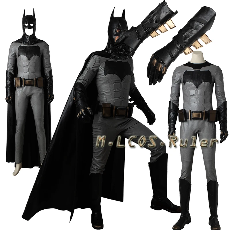 

Batman Justice League Cosplay Costume Superhero Outfit Custom Made Halloween Uniform All Size
