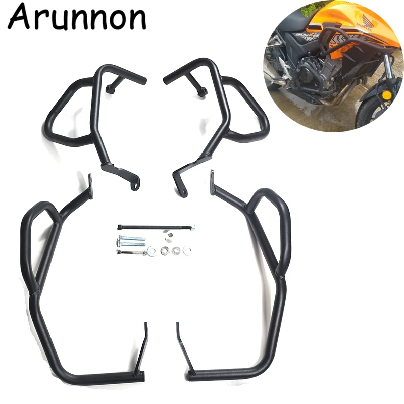 

For Honda CB500X 2013-2016 Motorcycle Engine Guard Bumper Highway Fuel tank Protection Crash Bar Guard The New