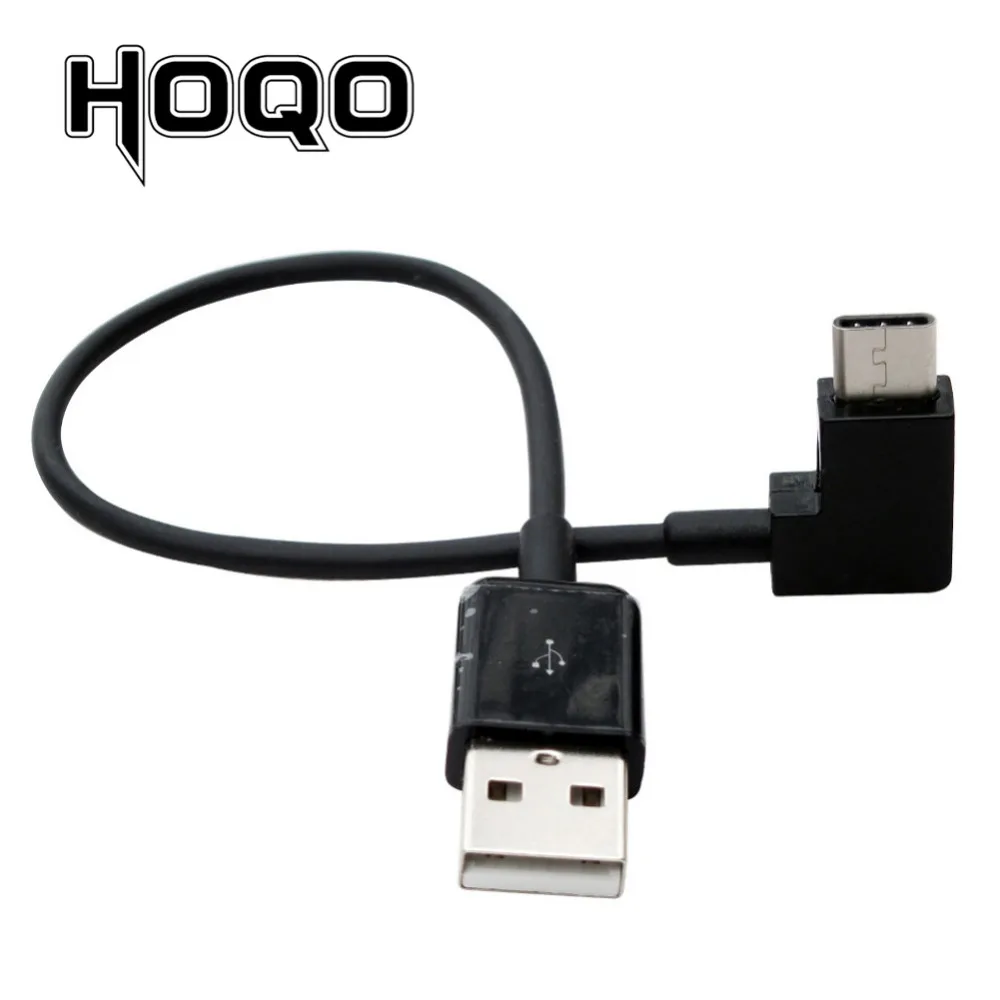 

20cm 1m 90 degree USB C Type-C Cable short 3m Elbow USB-C Cable Angle fast charge Cabo for Samsung Galaxy s8 tab 3 xiaomi mi5s