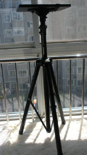 Universal Folding Projector Stand Tripod With Plate 39X29CM Foam Mat Included Speaker DVD Holder Laptop Floor Stand 4 Universal Folding Projector Stand Tripod With Plate 39X29CM Foam Mat Included Speaker DVD Holder Laptop Floor Stand - Image 4