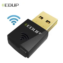 EDUP USB Ethernet адаптер Mini Wi-Fi USB адаптер 802.11n 300 Мбит/с USB Wi-Fi Dongle высокое качество сетевой карты для портативных ПК