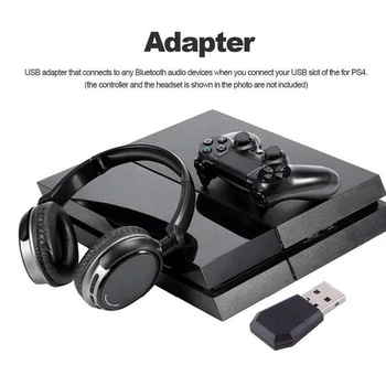 

DC5V Headset Bluetooth Adapter Wireless Stable Gampad Mini Portable Game Controller USB Dongle Receiver Console For PS4